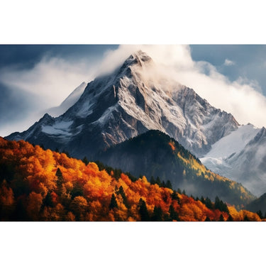 Fall Mountains Canvas